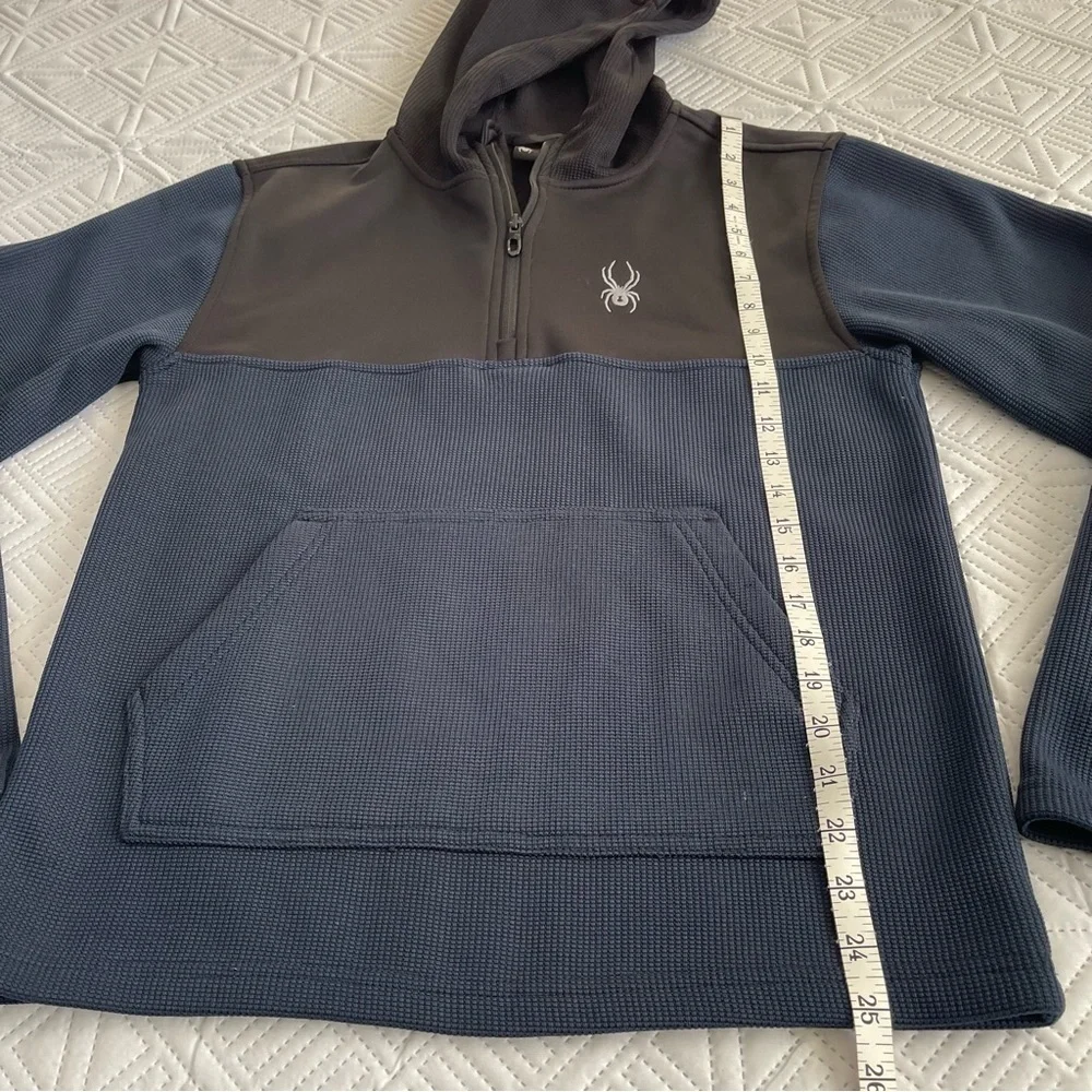 Spyder Men’s Racer Quarter Zip Pull Over Hoodie Size Small